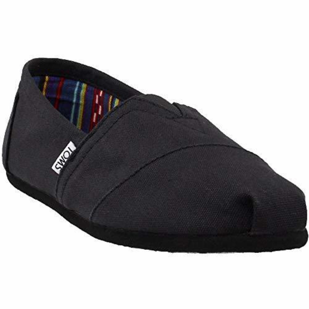TOMS BLACK ON BLACK MEN CLASSIC 10002931 (SIZE: 11)